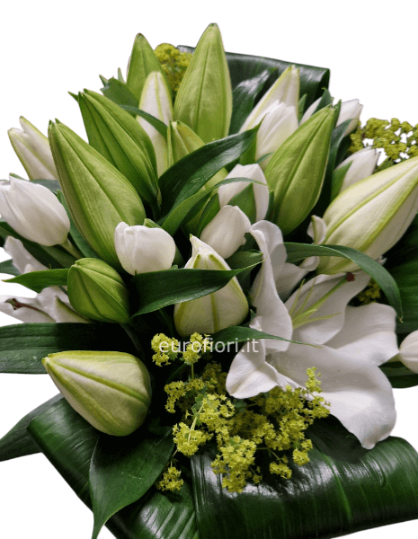 Bouquet lilium bianco Bouquet lilium bianco